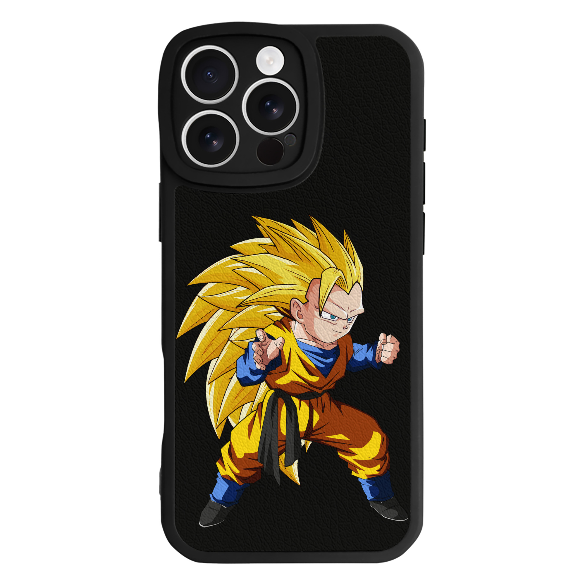（画像用） ドラゴンボール ベジータ四世（Bejīta Yonsei）DRAGON BALL Vegeta IV 【iPhone 16シリーズ対応】シリコンスマホケース（レザー調） 材質：シリコン